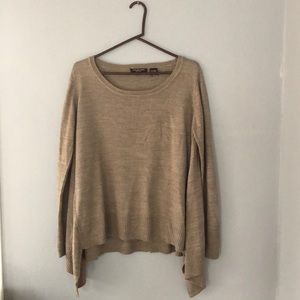 Tan Lightweight Large Linda Matthews sweater